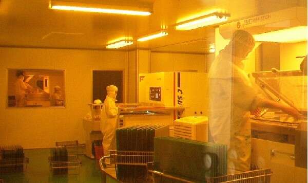 Photosensitive screen printing workshop