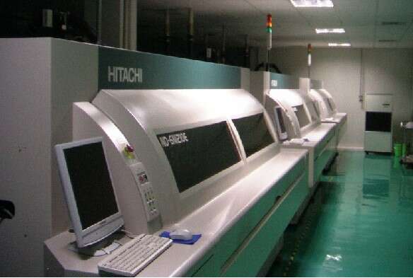 Hitachi 6-axis drilling rig